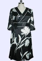 Silky Tulip Kimono Wrap Dress - 39,95$ - chicstar