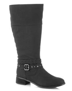 bottes mollets larges soldes