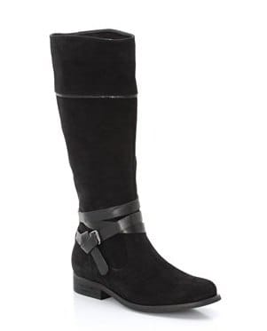 bottes cuir mollets larges