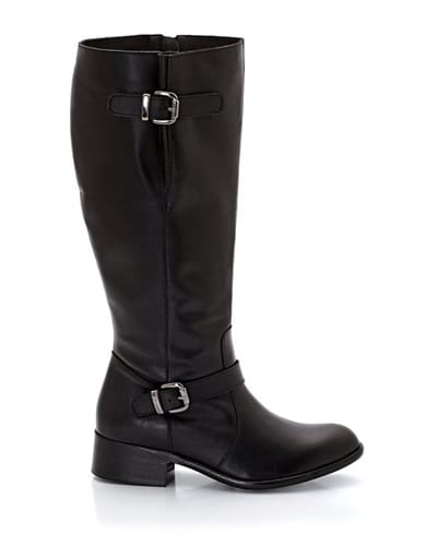bottes mollets larges soldes