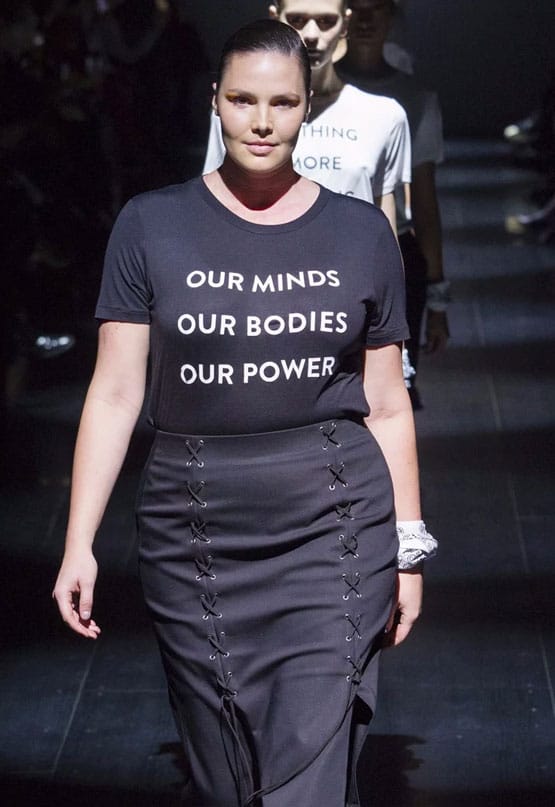 12 mannequins grandes tailles qui ont défilé durant la Fashion Week à