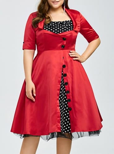 rockabilly grande taille