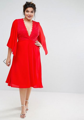 robe cape grande taille